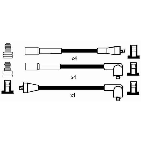 8279 - Ignition Cable Kit 