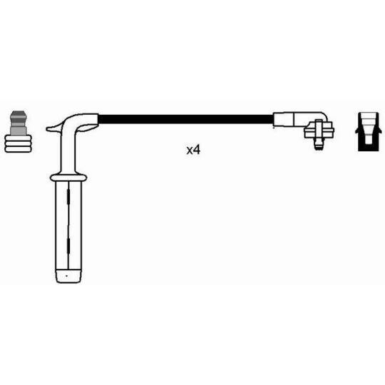 8571 - Ignition Cable Kit 