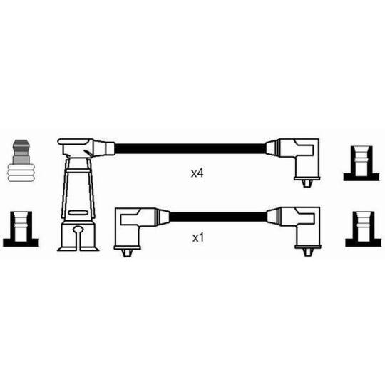 8627 - Ignition Cable Kit 
