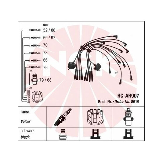 8619 - Ignition Cable Kit 