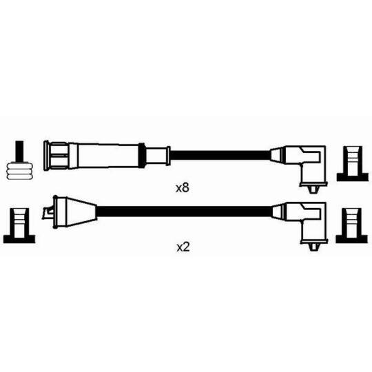 8630 - Ignition Cable Kit 