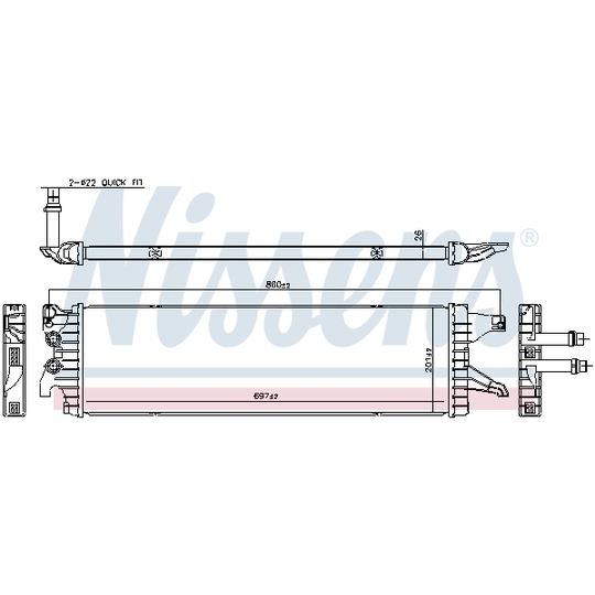 65347 - Radiator, engine cooling 