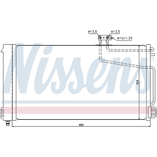 940145 - Kondensor, klimatanläggning 