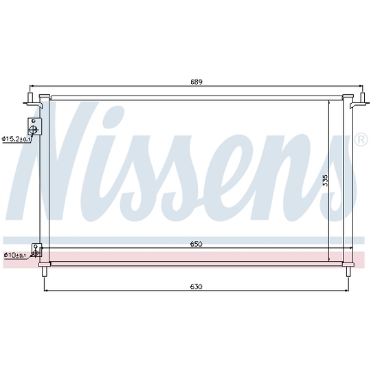 940162 - Condenser, air conditioning 