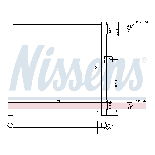 940704 - Condenser, air conditioning 