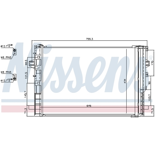 940322 - Condenser, air conditioning 