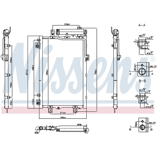 940833 - Condenser, air conditioning 