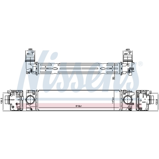 961540 - Kompressoriõhu radiaator 