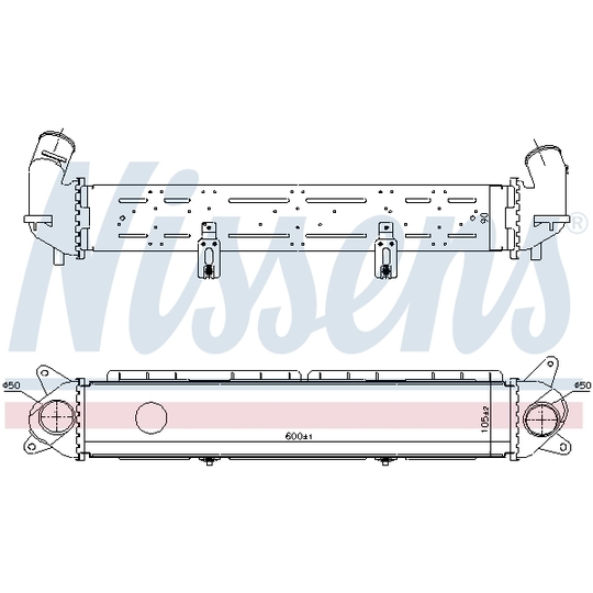 961489 - Intercooler, charger 