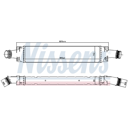 961466 - Intercooler, charger 