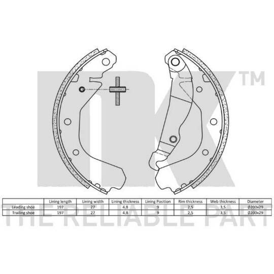 2736413 - Piduriklotside komplekt 