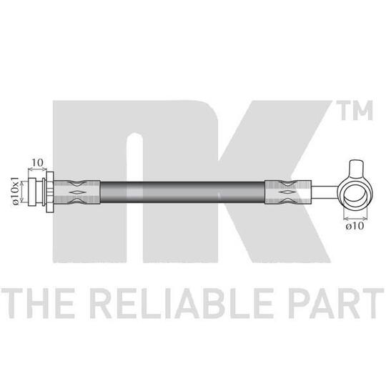 853994 - Brake Hose 