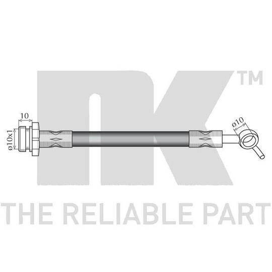 853996 - Brake Hose 