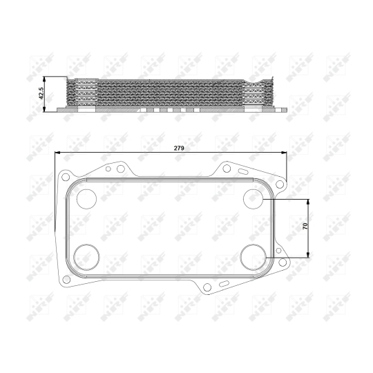 31203 - Õliradiaator, mootoriõli 