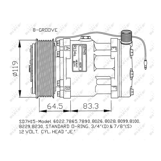 32142G - Compressor, air conditioning 