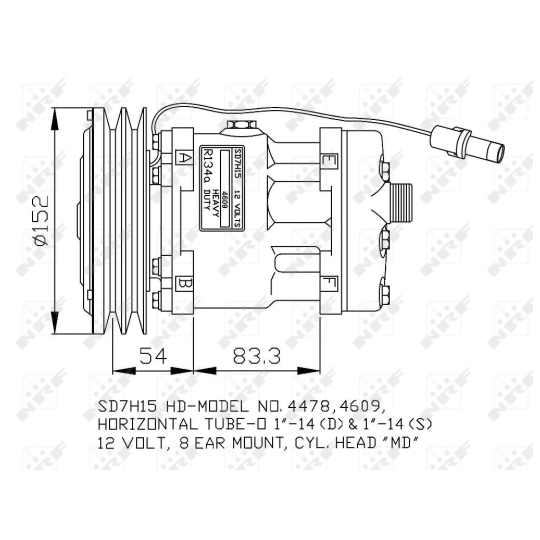 32756G - Compressor, air conditioning 