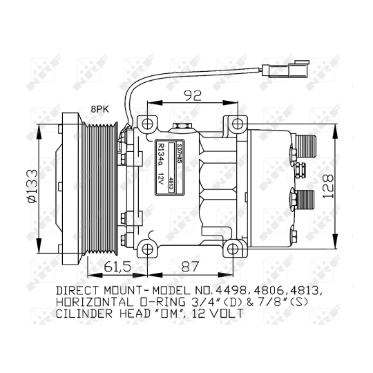 32758G - Compressor, air conditioning 