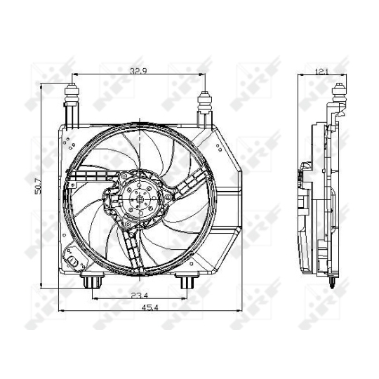 47077 - Ventilaator, mootorijahutus 