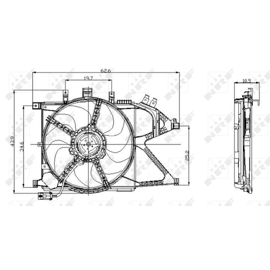 47012 - Fan, radiator 