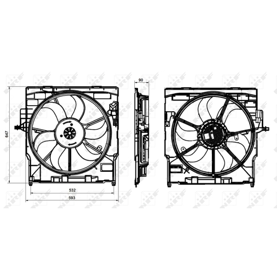 47837 - Ventilaator, mootorijahutus 