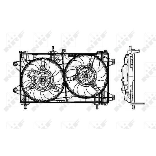 47802 - Fan, radiator 