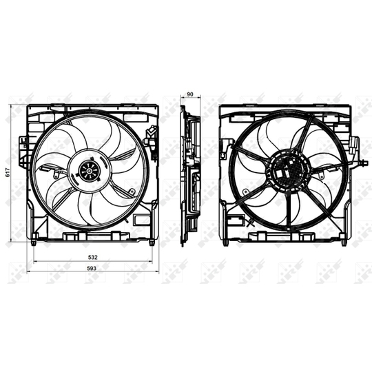 47864 - Ventilaator, mootorijahutus 