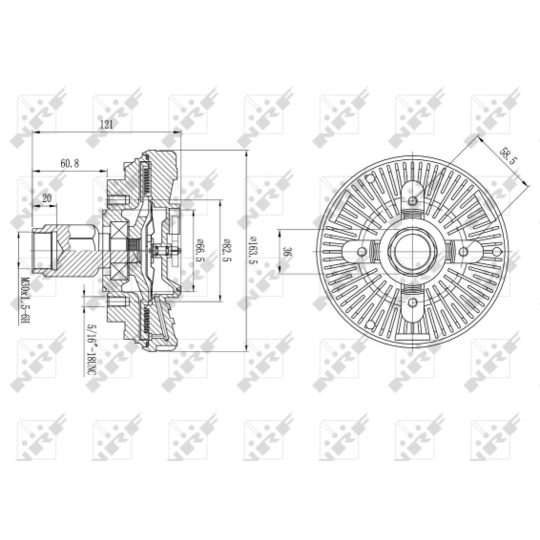 49587 - Sidur, radiaatoriventilaator 