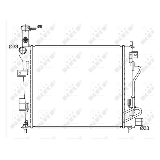 53147 - Radiator, engine cooling 