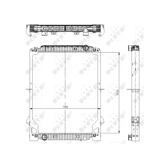 559568 - Radiator, engine cooling 