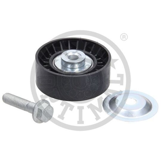 0-N1522 - Deflection/Guide Pulley, v-ribbed belt 