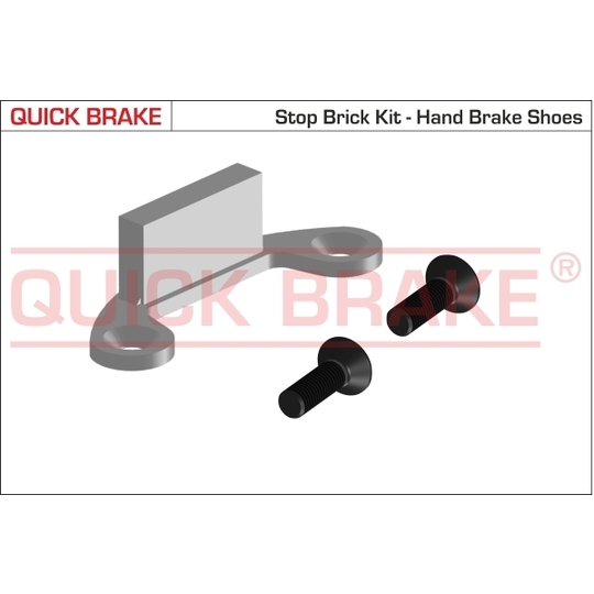 105-0481 - Brake shoe fitting set 