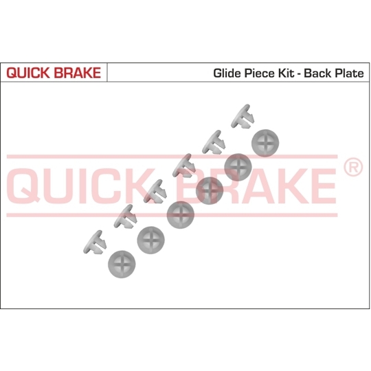 6859K - Accessory Kit, brake shoes 