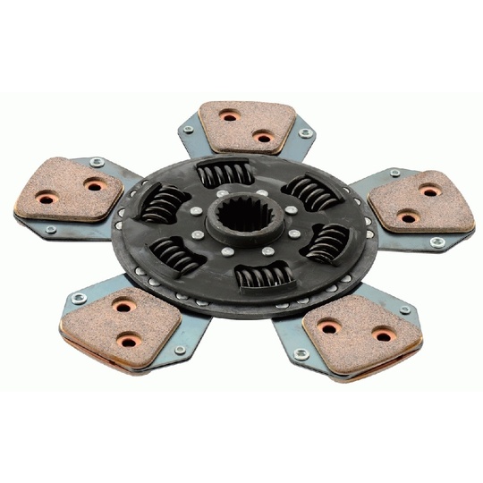 1878 600 580 - Clutch Disc 