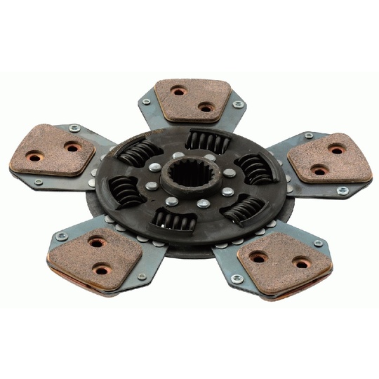 1878 600 580 - Clutch Disc 