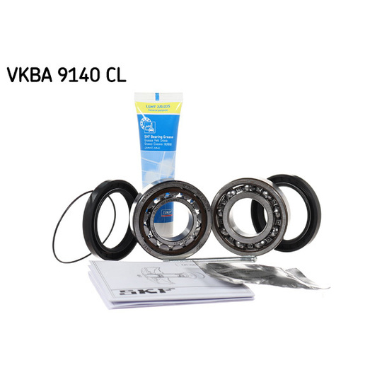 VKBA 9140 CL - Pyöränlaakerisarja 