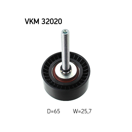 VKM 32020 - Deflection/Guide Pulley, v-ribbed belt 