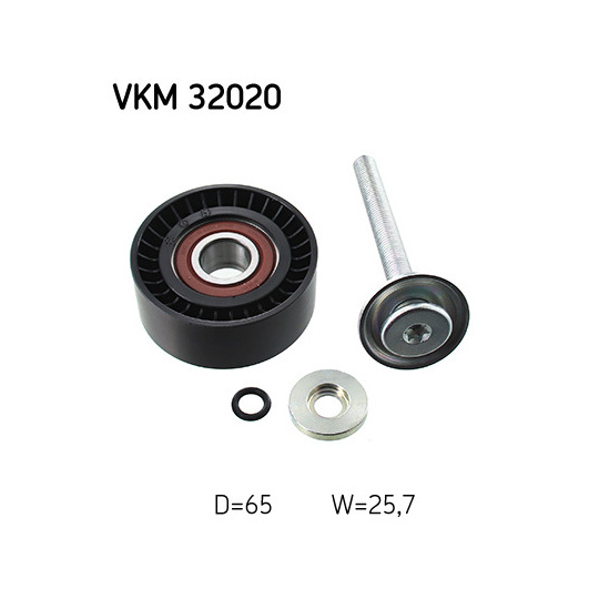 VKM 32020 - Deflection/Guide Pulley, v-ribbed belt 