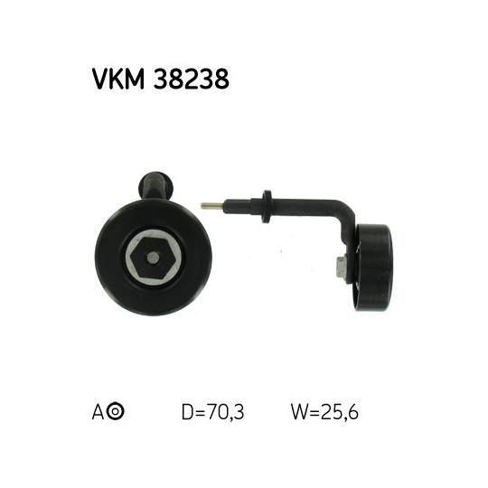 VKMA 37045 - V-Ribbed Belt Set 