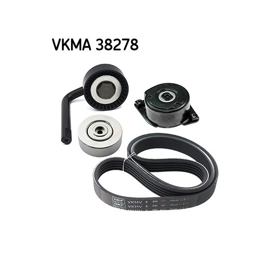 VKMA 38278 - V-Ribbed Belt Set 