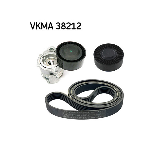 VKMA 38212 - V-Ribbed Belt Set 