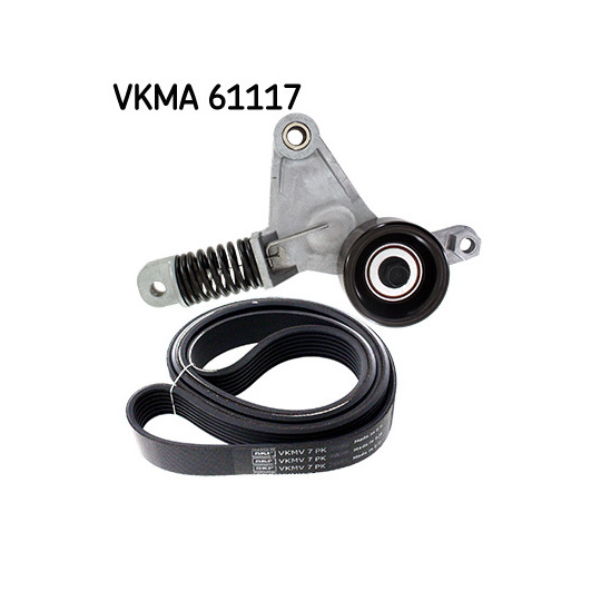 VKMA 61117 - V-Ribbed Belt Set 