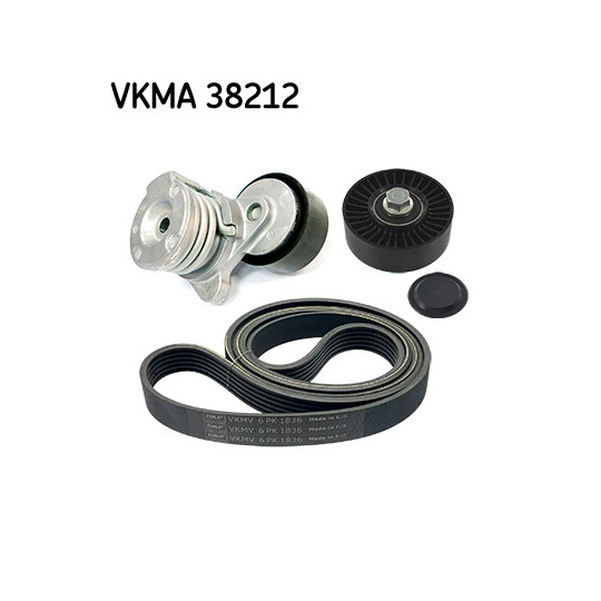 VKMA 38212 - V-Ribbed Belt Set 