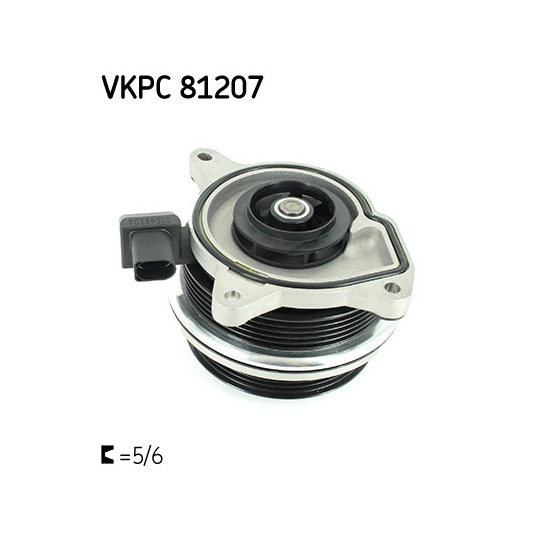 VKPC 81207 - Water pump 