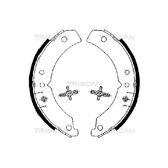 8100 10020 - Piduriklotside komplekt 