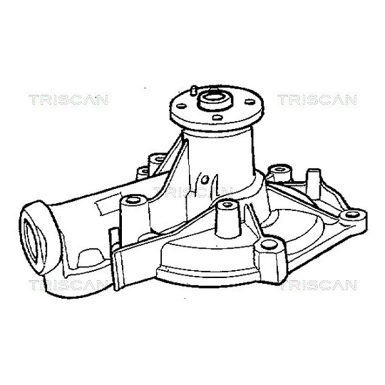 8600 10952 - Veepump, mootori jahutus 