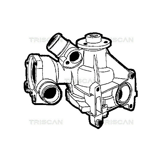 8600 23006 - Vattenpump, motorkylning 