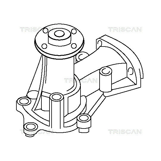 8600 41110 - Vattenpump, motorkylning 