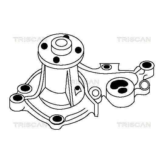 8600 69945 - Vattenpump, motorkylning 