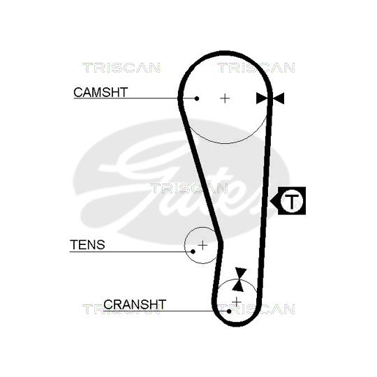 8647 10009 - Timing Belt Set 