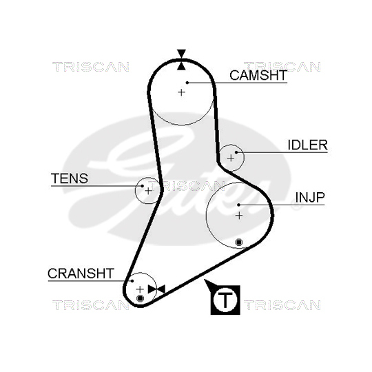 8647 10026 - Timing Belt Set 